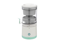 V2COM Multifunctional Electric Juicer, Portable Home Juicer, Juice Residue Separation Juicer Juicer, with Silicone Seal Ring, Even Size Holes