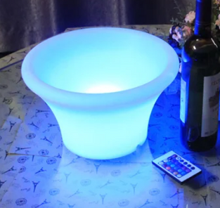 LED Ice Bucket Cooler Holder