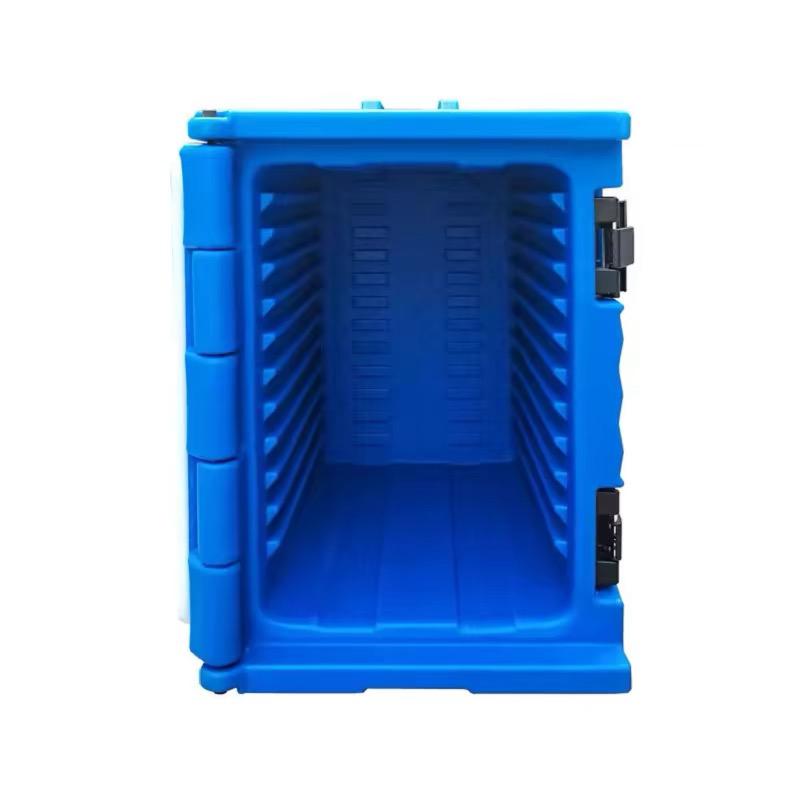 Heavybao Kitchenware Insulated Container Front Loading Style (Blue).