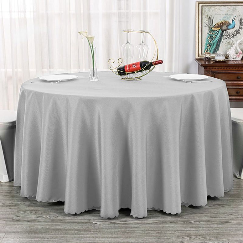 Luxury Wholesale Wedding 1.5 Round Champagne Party Table Cloth