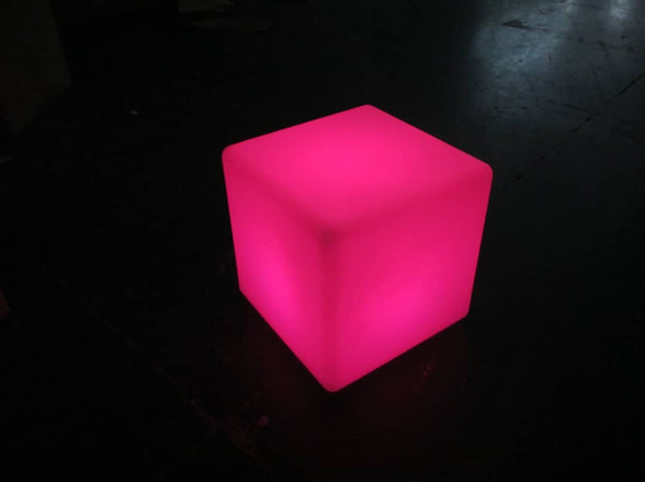 LED Cube Chair Size 30 cm