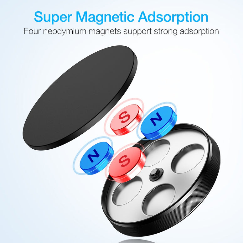 Universal Magnetic Car Phone Holder - Smart Grip for Safe Driving