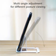 Universal Desk Stand for Phones - Adjustable and Space-Saving Holder