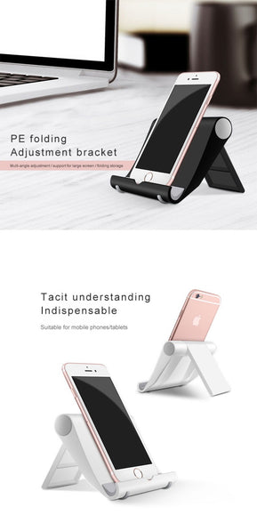 Universal Foldable Phone Stand Holder - Versatile & Portable Device Support