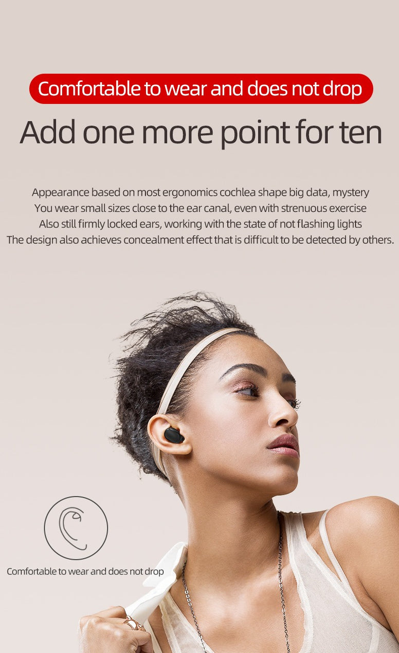 Premium A6S Plus TWS Wireless Headsets - Superior Sound & Seamless Connectivity