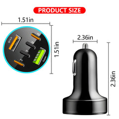 6-in-1 Multi-Charger with Voltage Detection: Ultimate USB Power Solution for Your Devices!