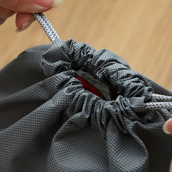 Travel Shoe Bag: Dustproof Lightweight Drawstring Pouch for Easy Transportation