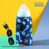 USB Milk and Water Warmer Portable Bottle Heater Efficient Quick Heating Insulated Bag Ideal for Travel