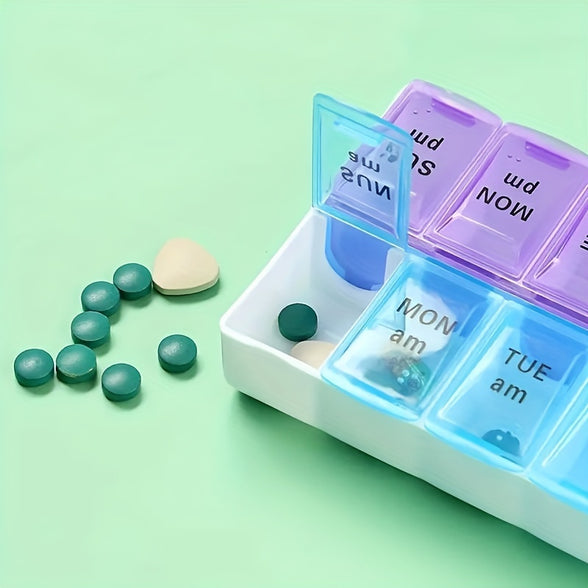 Portable 7-Day Medicine Box Packaging: Keep Your Medication Organized