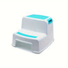 Plastic Step Stool Set for Toddlers 3 to 12 Years Lightweight Non Slip Easy to Clean Safe Design