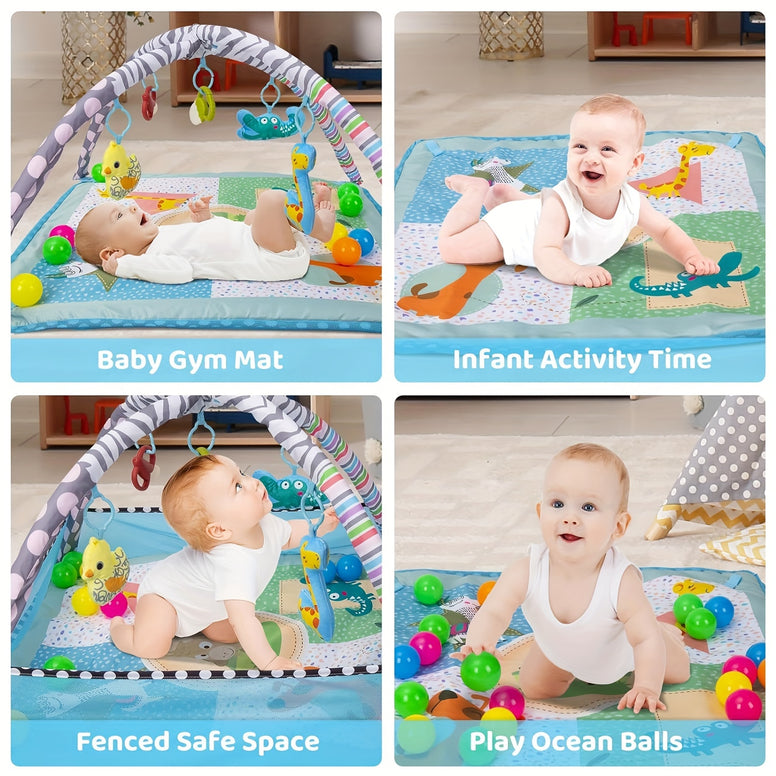 Extra Large Activity Center with 5 Learning Dolls for Sensory Play