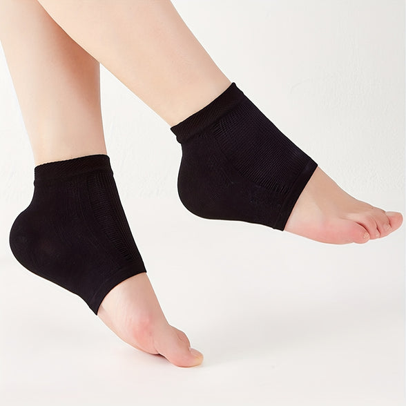 Silicone Softening Heel Socks for Dry Feet - Ultimate Moisturizing and Protection for Women and Men