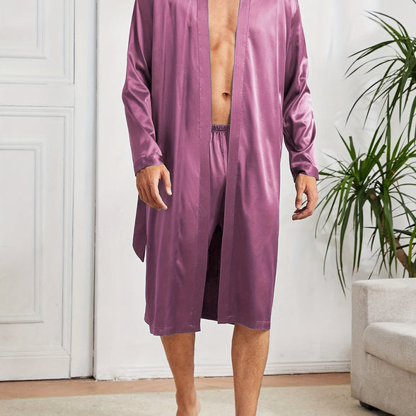 Simple Style: Ice Silk Pajama Sets for Ultimate Comfort