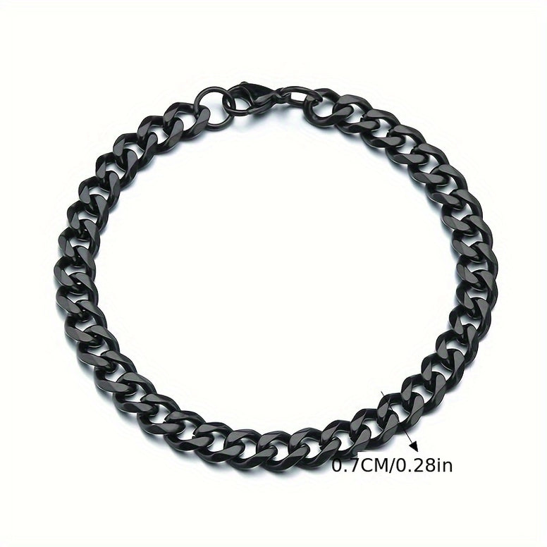 Men's Trendy Woven Chain Bracelet: Elevate Your Fashion Game