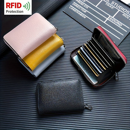 Driver's License Card Bag Men's And Women's Card Storage Bag Thin Small Wallet New Zipper Lady's Coin Purse Wallet