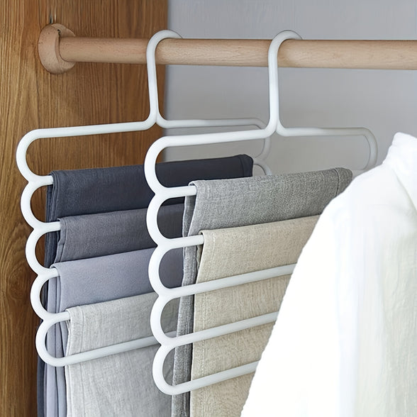 Ultimate Space-Saving 5-Tier Hanger: Organize Pants