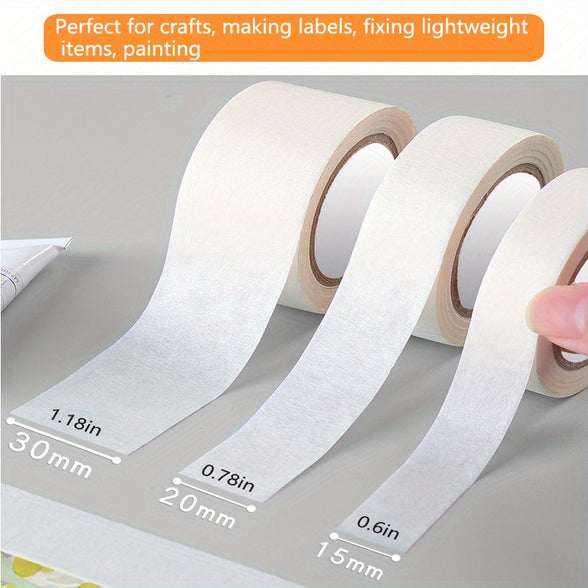 DIY Tape Masking Paper Tape for Artists Crafters and DIY Enthusiasts Available in 1pc and 3pcs Options