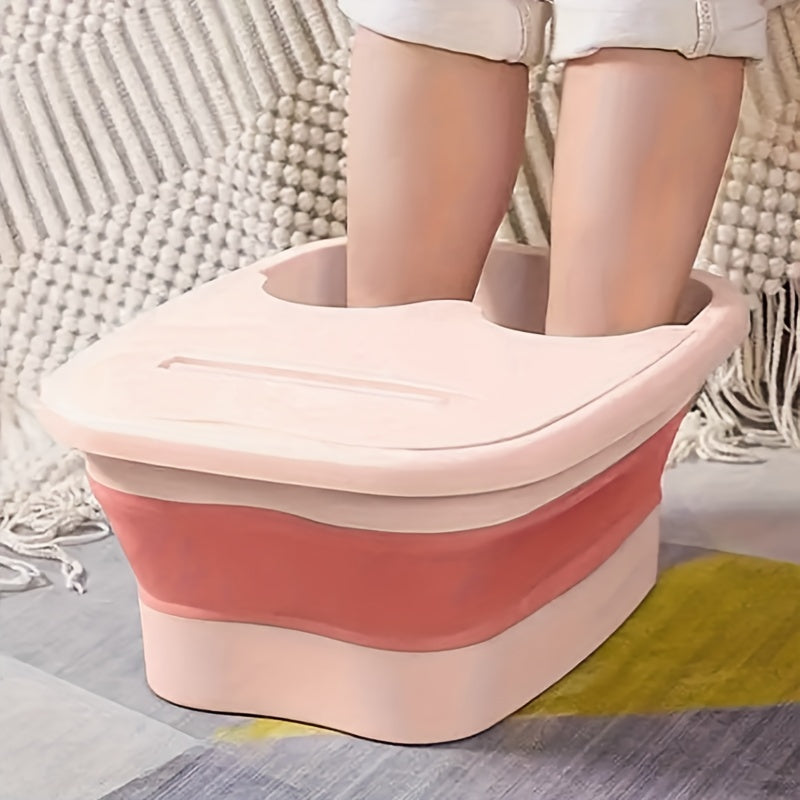 Portable Foldable Foot Spa with Massage Roller