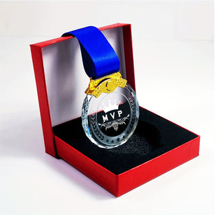 1pc Crystal Award Medals Sports Trophy