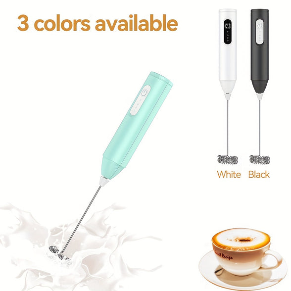 Venchi Electric Milk Frother: USB Rechargeable Handheld