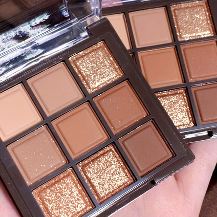 9 Colors Chocolate Eyeshadow Palette