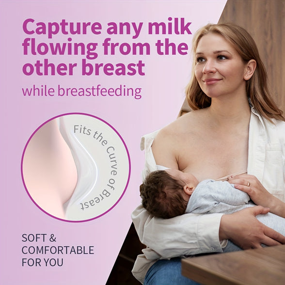 Comfortable Silicone Breast Milk Collectors for Efficient Breastfeeding