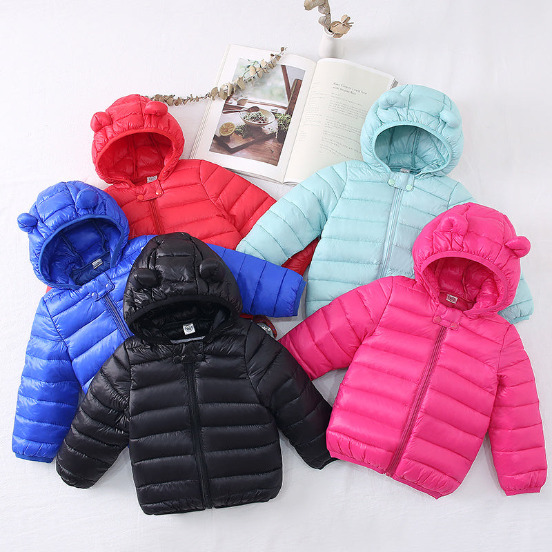 Adorable 3D Ear Hooded Coat for Babies & Toddlers