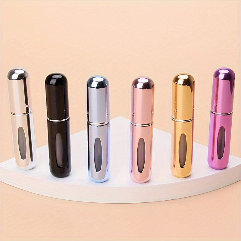 Perfume Refillable Travel Bottles Portable Mini Spray Bottle For Travel Scent Pump Ideal For On The Go Use 4 Pieces