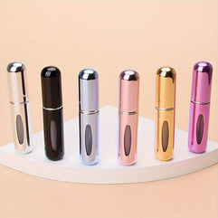 Perfume Refillable Travel Bottles Portable Mini Spray Bottle For Travel Scent Pump Ideal For On The Go Use 4 Pieces