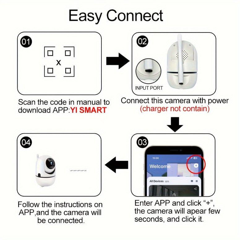 1080P Wireless Indoor Security Camera