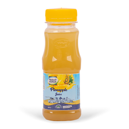 Asafwah Pineapple Juice Bottle 200ml