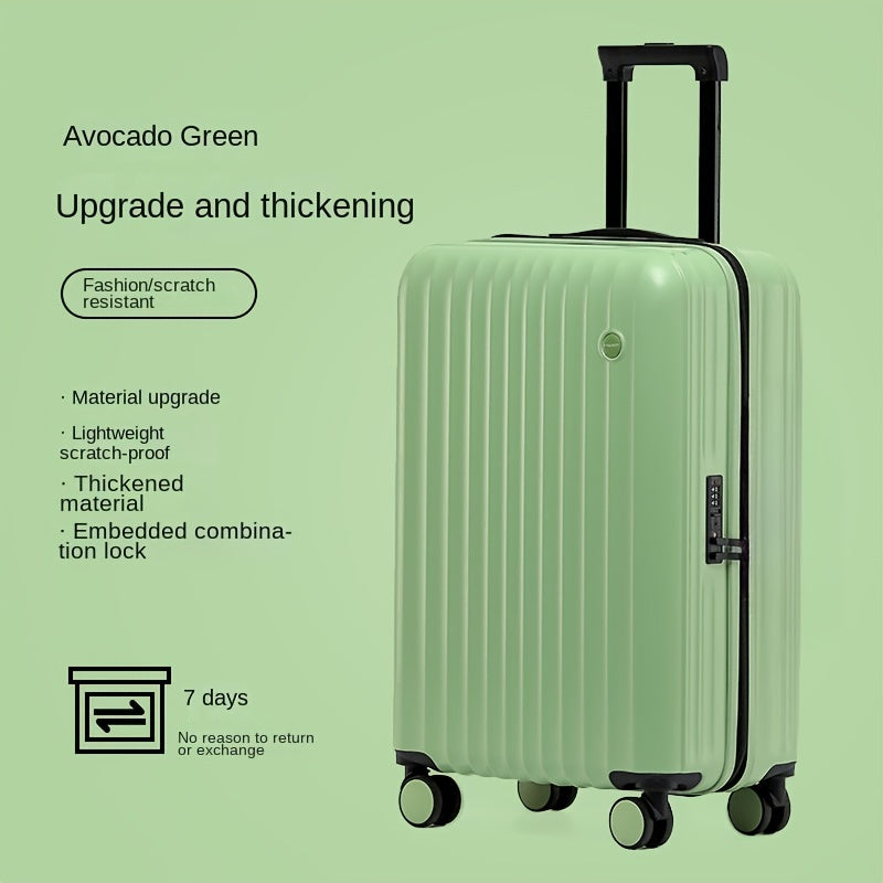 Durable Spinner Wheel Suitcase: Stylish Luggage for Boys and Girls with Password Lock