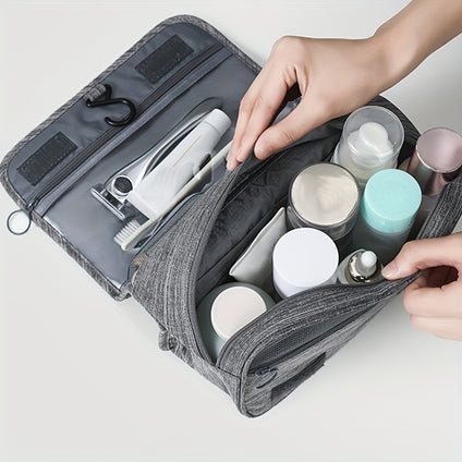 Multi-functional Waterproof Toiletry Bag: The Perfect Travel Companion for Men and Women