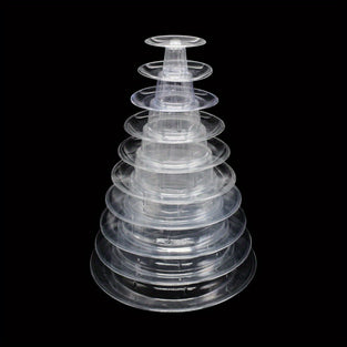 1pc 4/6/10 Tier Round Macaron Display Stand Cake Stand Dessert Cupcake Stand Cookie Tray Rack Desserts Display For Wedding Birthday Party Baby Shower Bakery Decor Halloween Christmas Thanksgiving