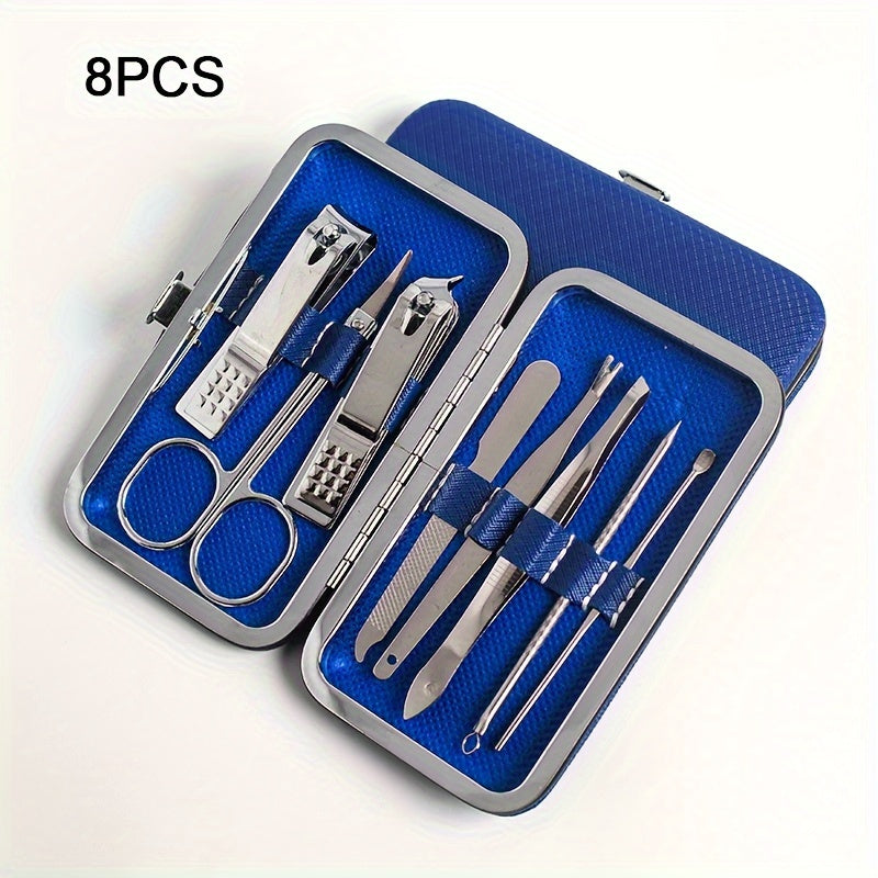 Complete Professional Manicure Pedicure Set All in One Grooming Kit for Salon Quality Nail Care