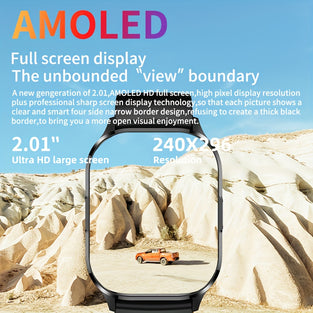 2024 New AMOLED Smart Watch: The Ultimate Wireless Calling Companion with Alway On Display