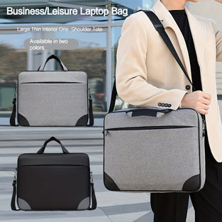 1pc Business Large Capacity Sling Bag, Multi-layer Storage Handbag