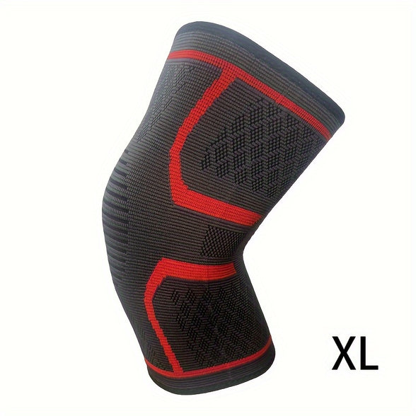 Knitted Sports Knee Pad: Warm and Coldproof for Outdoor Activities - Recommended Size Up for Ultimate Comfort