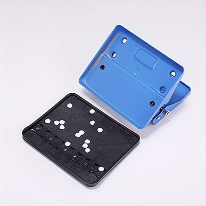 Small Metal Double Hole Punch 0.61cm Round