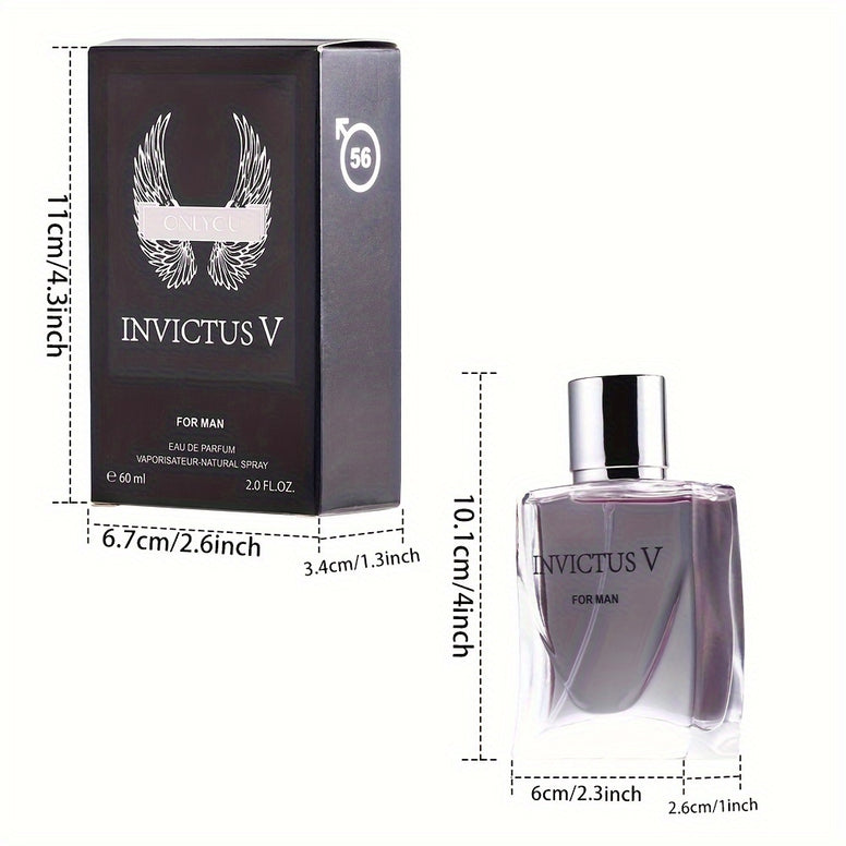 Spicy Oriental Notes Men's Cologne Perfume Lasting Pheromone Fragrance for Dating Parties & Any Occasion Ideal Gift for Men 60ML