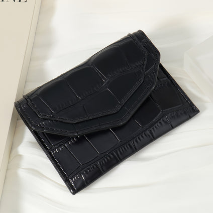 New Ultra Short Wallet, Lightweight And Easy To Carry, Fashionable And Multi Functional Women's Card Bag