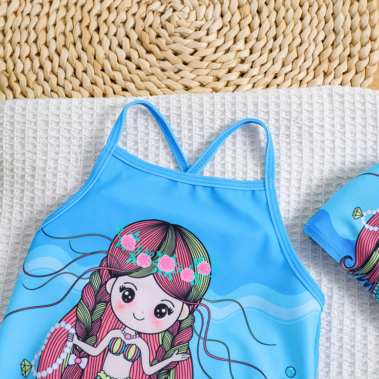 Adorable Baby Girl's Swimsuit