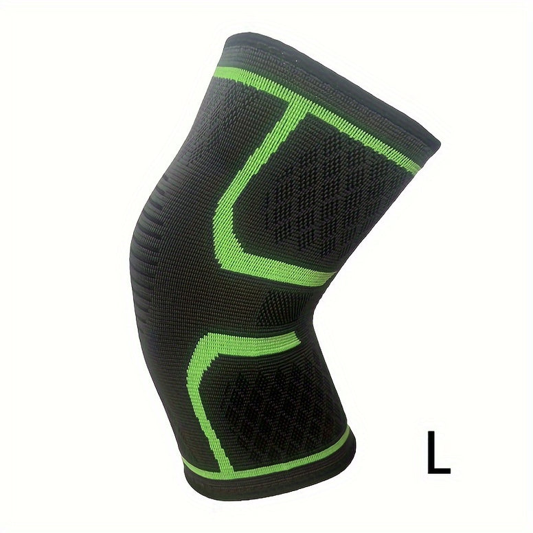 Knitted Sports Knee Pad: Warm and Coldproof for Outdoor Activities - Recommended Size Up for Ultimate Comfort