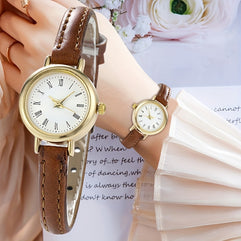 Retro Rome Fashion Analog Quartz Wrist Watch for Women