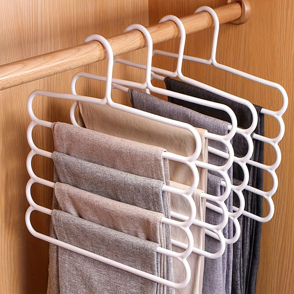 Ultimate Space-Saving 5-Tier Hanger: Organize Pants