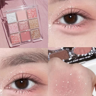 Radiant Rose: Pearly Eyeshadow