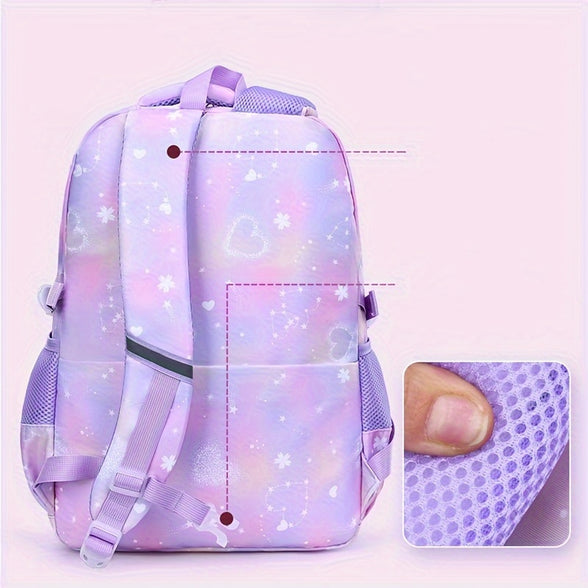 Chic & Spacious: Cute Large-Capacity Backpack for Stylish Students