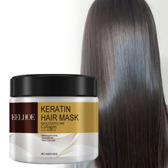 Intensive Keratin Hair Mask: Deep Moisturizing and Strengthening Formula for Hair Care