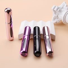 Perfume Refillable Travel Bottles Portable Mini Spray Bottle For Travel Scent Pump Ideal For On The Go Use 4 Pieces