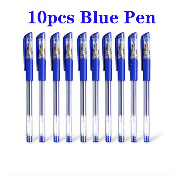 10-Piece Kawaii Gel Pen Set - Versatile 0.5mm Bullet Tip